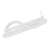 Fondant Cake Arc Ruler, Adjustable Premium Plastic Decorative Marking Divider Leveler Aid Cake Arch Guide Tool Baking Measuring Pastry Practical Accessories for Home Pastry Shops(White)