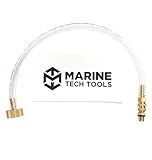Marine Tech Tools Seastar Hydraulic Steering Filler Kit with Swivel, Outboard Power Steering Bleed Kit for Boat, Fits Seastar Hydraulic Steering & All Outboard, Sterndrive & Inboard