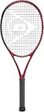 Dunlop Sports CX Team 275 Pre-Strung Tennis Racket, 3/8 Grip, Red/Black