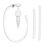 Rdxcv Fluid Pump for Quart Bottles, Transmission & Differential Fluid Hand Pumps with 4cc Per Stroke, Lower Unit Gear Oil Transfer Pump Manual Tool with Flexible Hose, Car Accessories