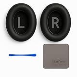 Premium Protein Leather Replacement Earpads for Bose NC700 - Soft Memory Foam Ear Cushions with Cleaning Cloth & Installation Video (Compatible with Bose Noise Cancelling Headphones 700