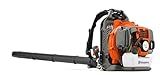 Husqvarna 360BT Gas Leaf Blower, 65.6-cc 3.81-HP 2-Cycle Backpack Leaf Blower with 890-CFM, 232-MPH, 30-N Powerful Clearing Performance and Load-Reducing Harness, Gifts for Men