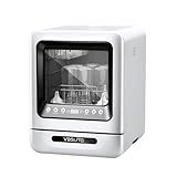 VBSUTO Baby Bottle Washer Pro,All-in-One Bottle Washer and Sterilizer and Dryer,Cleans 6 Baby Bottles Simultaneously,Baby Bottle Washer for Bottles, Pump Parts & Baby Essentials