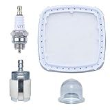 Adefol PB2520 Air Filter Tune Up Kit for Echo PB-2520 PB 2520 Leaf Blower, PB-2520 Air Filter with Primer Bulb Spark Plug Fuel Filter Spart Part Replace A226002160 90183Y