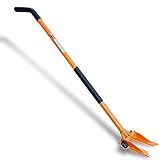 Gutster 60" Round Handle Demolition Bar - Ultimate Flooring/Hardwood Demolition Tool - Long Handle Wrecking Bar for Maximum Leverage - Ergonomic Handle to Apply Pressure Without Wrist Strain