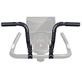 Handlebar Extender for Peloton Indoor Exercise Bikes, 1 Pair of Ultimate Handlebar Extension of Peloton Accessories (Sheep-horn (with Black Tapes & Grips))
