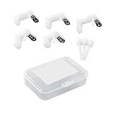 8PCS Hard Drive Repair Tool Kit HDD Data Recovery Tools with Storage Box 5 Replacement Parts for Hard Disk Fixing Professional SATA Drive Maintenance Set for PC Laptop