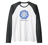 Kubernetes Software - Application Scaling And Management Raglan Baseball Tee