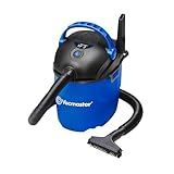 Vacmaster, VP205, 2.5 Gallon 2 Peak HP Portable Wet/Dry Shop Vacuum, Blue