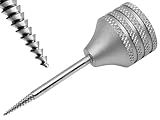 ARTMAN INSTRUMENTS Root Extraction Screw for Back Teeth – Dental Extraction Tool for Molar and Premolar Root Removal, Stainless Steel Surgical Instrument