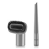 Coodss Dust Brush and Crevice Tool Compatible with Shark Navigator Lift-Away Vacuum Cleaner Models NV350, NV352, NV355, NV356E, Compare to Part No.112FFJ