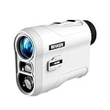 REVASRI Golf Rangefinder with Slope and Pin Lock Vibration, External Slope Switch for Golf Tournament Legal, Rangefinders with Rechargeable Battery 1000YDS Laser Range Finder