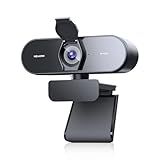 NEWORK 4K Webcam for PC with PDAF & CDAF Dual-autofocus, Ultra 4K HD, 2 Noise Reduction Mics, Auto Light Correction, USB-A, Privacy Cover, 79°FOV, Streaming Camera for PC, Mac, Laptop, Video Calls