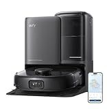 eufy Robot Vacuum E25, 20,000 Pa Turbo Suction,Roller Mop with HydroJet System, All-in-One Robot Vacuum and Mop Combo, Edge-to-Corner Cleaning, Zero-Tangle Design, AI Obstacle Avoidance (Upgraded)