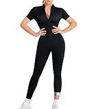 Junlan Sauna Suit Women Full Body Sauna Sweat Suit(Silver,Large)