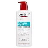 Eucerin Advanced Repair Body Lotion for Very Dry Skin, Unscented Lotion Formulated with Ceramides, 16.9 Fl Oz Bottle