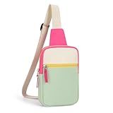 Birthday Gifts for 8 9 10 11 12 Year Old Teens Girls Kids, Fanny Pack Crossbody Bag Sling Belt Bags Purse, Dorm Travel Essentials for Girls Fashion, Preppy Tween Teen Girl Gift Trendy Stuff