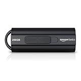 Amazon Basics 256 GB Ultra Fast USB 3.1 High Capacity Flash Drive for Data Transfer and Storage, Black
