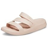 Crocs Women's Getaway Platform Strappy Sandals, Quartz, 8
