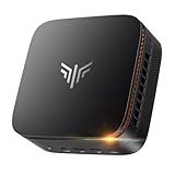 KAMRUI Pinova P1 Mini PC Computer, AMD Ryzen 4300U Processor, 16GB DDR4 RAM 256GB M.2 SSD, Mini Desktop Computer Support Triple 4K, USB-C, WiFi, Bluetooth, Ethernet, HTPC for Business, Education, Home