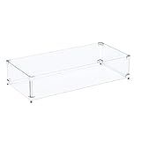 Custom Sized Wind Guard for Gas Fire Pits - Celestial Fire Glass