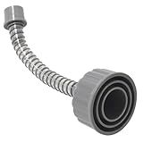 ZNTVW A/C Drain Lines Cleaner Tool in Wet Vac Attachment To Unclog And Evacuate, ABS Plastic Vacuum Hose Compatiable With Most PVC Pipe Sizes, Easy To Use, Grey