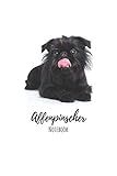 Afador Notebook: Notebook (120 pages, 6"x9") : Lined Affenpinscher Notebook / Journal - Great Accessories & Gift Idea for Black Lab Owner ... or Present for Dog Lovers