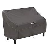 Classic Accessories Ravenna Water-Resistant 50 Inch Patio Loveseat Cover, Patio Furniture Covers