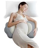 Pregnancy Pillows for Sleeping, Memory Foam Maternity Pillow Support for Back Belly HIPS, Adjustable Travel Wedge Pillow for Pregnant Women, Side Spleeping Pregnant Pillows with Cooling Pillowcase
