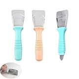 NentMent 3 Pack Refrigerator Ice Scraper Frige Ice Shovel with Ice Pick Tip Ice Breaking Tool Fridge Defrosting Snow Remover De Icer for Mini Fridge Compact Refrigerator with Freezer Chest Freezer