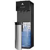 Avalon A4BLWTRCLR Bottom Loading Water Cooler Water Dispenser - 3 Temperature Settings - Hot, Cold & Room Water, Durable Stainless Steel Cabinet, Bottom Loading - UL/Energy Star Approved