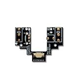 Hokeyio Hot-Swap Micro Switch PCB Kit for Logitech G Pro Wireless GPW Mice – ENIG Gold Pads, 6-Claw Clamps | Fix Double-Click & Customize Clicks