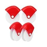 Pastry Wheel Decorator and Cutter, 4PCS Pie Wheel Pastry Wheel Roll Pie Crust Cutter Pastry Cutter Pie Cutter Pizza Pastry Pie Lattice DIY Baking Cooking Tool for Beautiful Pie Crust or Ravioli Pasta