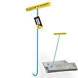 T&T Tools Heavy Duty Handy Hook – Portable 30 Inch with 3/8" Round Pump Hook End –Multipurpose Lifting and Pulling Tool for Manhole Covers, Septic Tanks, Storm Drains, Sewer Lids & More –1 Pack