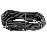 Xtenzi 3Pin Jack Flex Cable Wire Accessory for Bass Remote Knob Compatible with SKAR Audio RP and Marine Series Amplifiers (15 Feet)