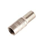 Alomejor Scooter Valve Extension Adapter 9mm Extend Inflatable Air Nozzle for M365/Pro Scooter Front Wheel Motor Inflatable Air Valve (25mm)