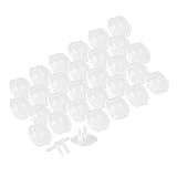 Power Gear Outlet Covers Baby Proofing Child Proof Plug Covers for Electrical Outlets Easy Install Outlet Plug Covers UL Listed Shock Prevention Clear 51175 30 Count