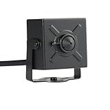 REVODATA 4K 8MP POE Mini IP Security Camera,3.7mm Pinhole Lens 75° Viewing P2P Remote View CCTV Small POE Indoor IP Camera, H.265 Motion Detection (I706-2-P-HS82)