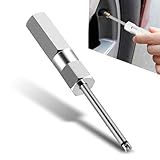 Flygun 1 PC Auto Valve Core Wrench, American Inner Tube Air Nozzle Deflation Adjustment Wrench, Valve Stem Puller Repair Modification Accessories, Suitable for Cars, Bicycles, Motorcycles (Silver)