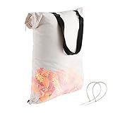 Universal Leaf Vacuum Debris Dump Bag - Bottom Bag Replacement for Vacuum Leaf Blowers and Ultra Blower Rake, Compatible with Craftsman, Black+Decker, Husqvarna, Toro