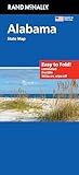 Rand McNally Easy to Fold: Alabama State Laminated Map