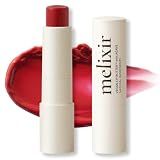 Melixir Vegan Lip Butter, Tinted Lip Balm for Dry Lips #3 Red Velvet