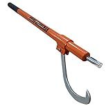 Viking-Woodsman 48 inch Aluminum Handle Peavey Stronger Then Steel with Less Weight Great Chainsaw woodlot Logging Tree Cutting Log Rolling Tool fire Place Tool