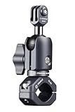 FANAUE Action Camera Universal Ball Adapter with Handlebar Clamp Mount U-Bolt Base,B Size 1" Ball Compatible Gopro Hero Series/AKASO/DJI/Action Camera