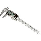General Tools Digital Caliper #147 - 6" Precision Measuring Tool - Stainless Steel Ruler