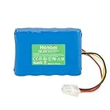 Hanaix 18.5 V 4000 mAh Li-ion Battery Replacement Battery for Husqvarna for Automower 310, 315, for Gardena Sileno R100Li, R130Li, R160Li, Sileno+ Lawn Robot, Replacement for 5848228-01, 5848228-02