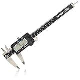 NEIKO 01407A Electronic Digital Caliper Measuring Tool, 0-6 Inches Stainless Steel Construction with Large LCD Screen Quick Change Button for Inch Fraction Millimeter Conversions, Digital Caliper
