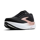 Brooks Women’s Ghost Max 3 Neutral Running & Walking Shoe - Black/Black/Rose Gold - 8 Medium