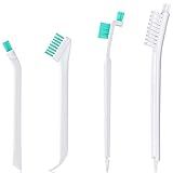 Small Cleaning Brushes Set, 4 pcs Crevice Household Cleaning Tool for Window Track Groove Sliding Door Bottle Gaps Humidifier Baseboard, Tiny Detail Scrub Cleaner Tool Gadget Kitchen Bathroom Set