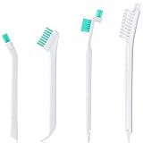 Small Cleaning Brushes Set, 4 pcs Crevice Household Cleaning Tool for Window Track Groove Sliding Door Bottle Gaps Humidifier Baseboard, Tiny Detail Scrub Cleaner Tool Gadget Kitchen Bathroom Set